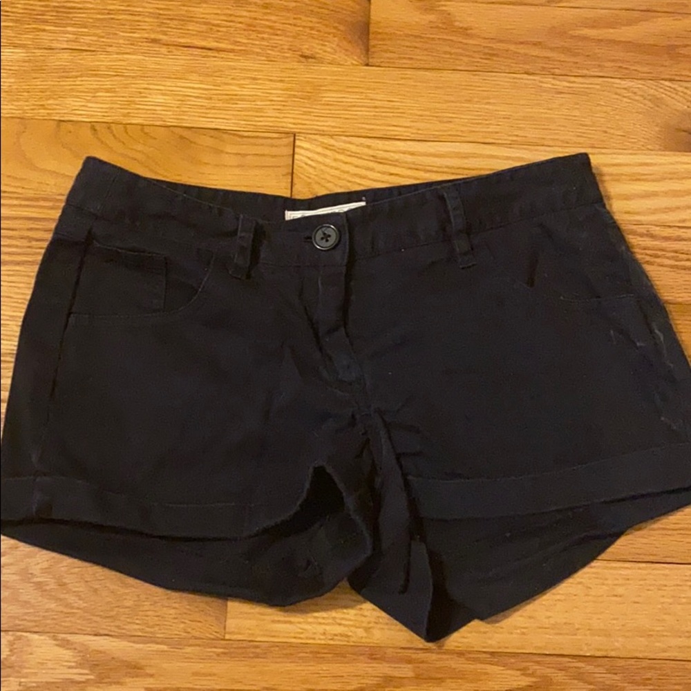 Black shorts